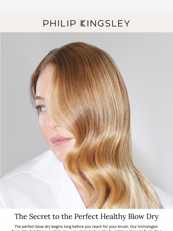 The secret to a great blow dry