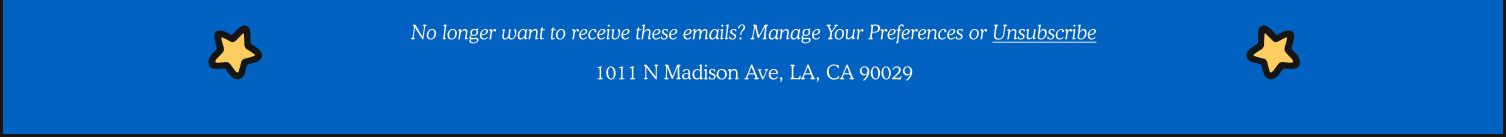 Manage Preferences