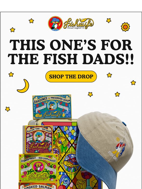NEW: THE FISH DAD HAT 🎣