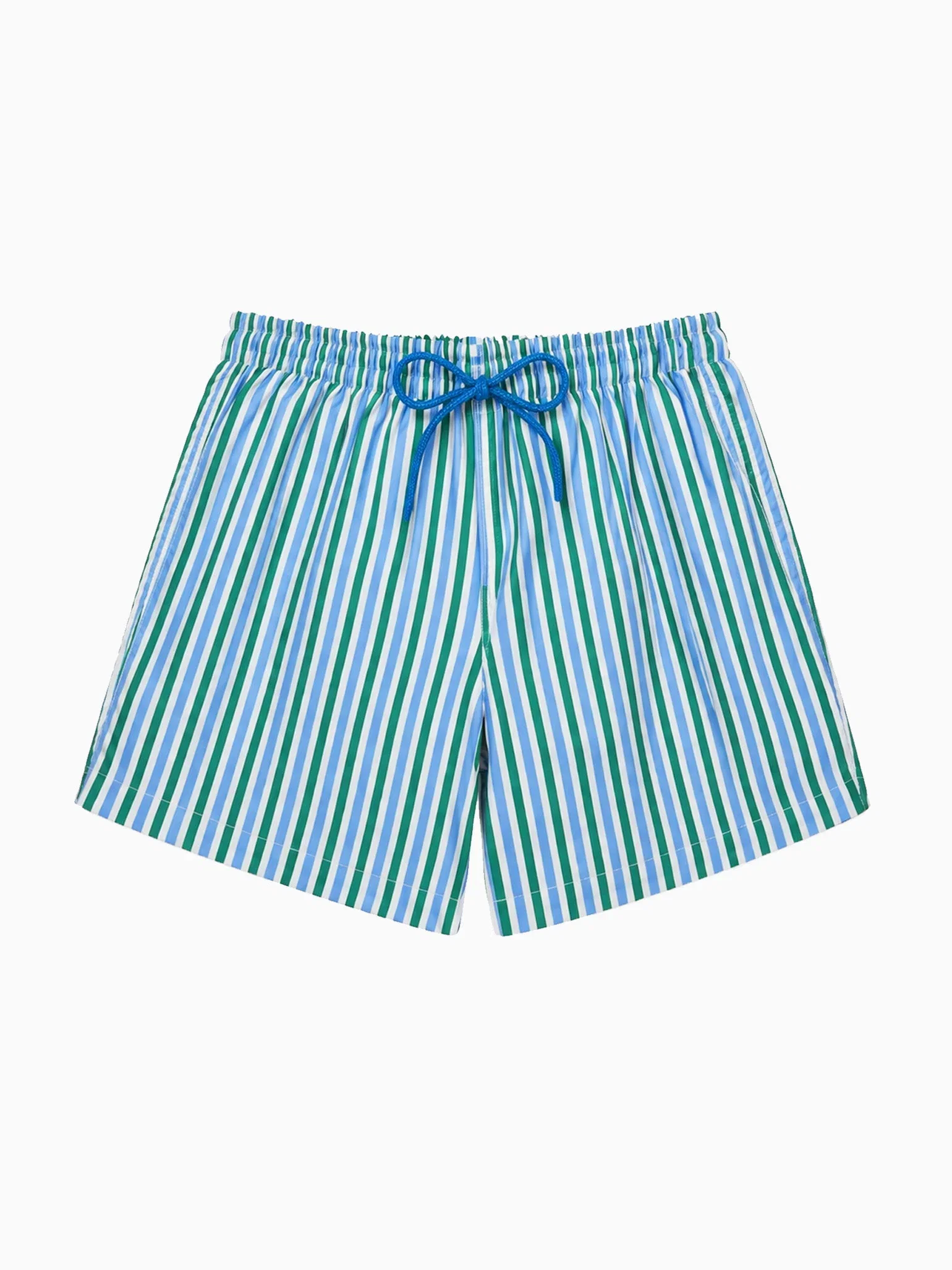 Image of Green Stripe Bravo Baby Boy Swim Short