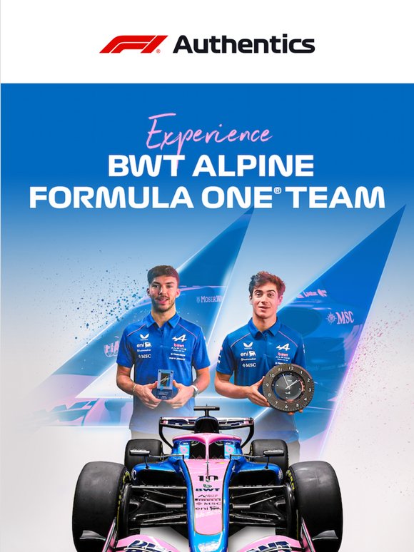 Experience BWT Alpine Formula One®