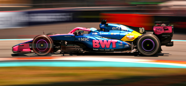 BWT Alpine In Action
