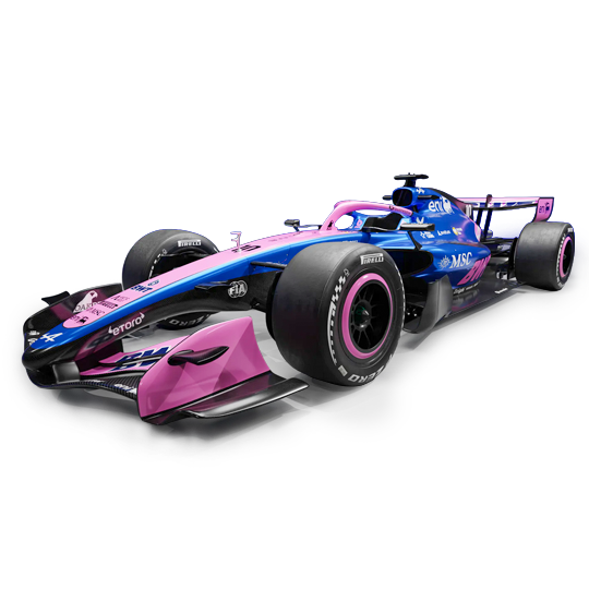 BWT Alpine Formula One™ Team A526 Official Show Car
