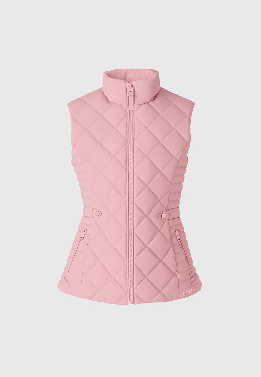 STEFANIA Diamond Quilted Down Vest for Women