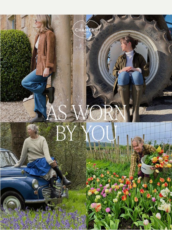 As Worn by You: May in Le Chameau