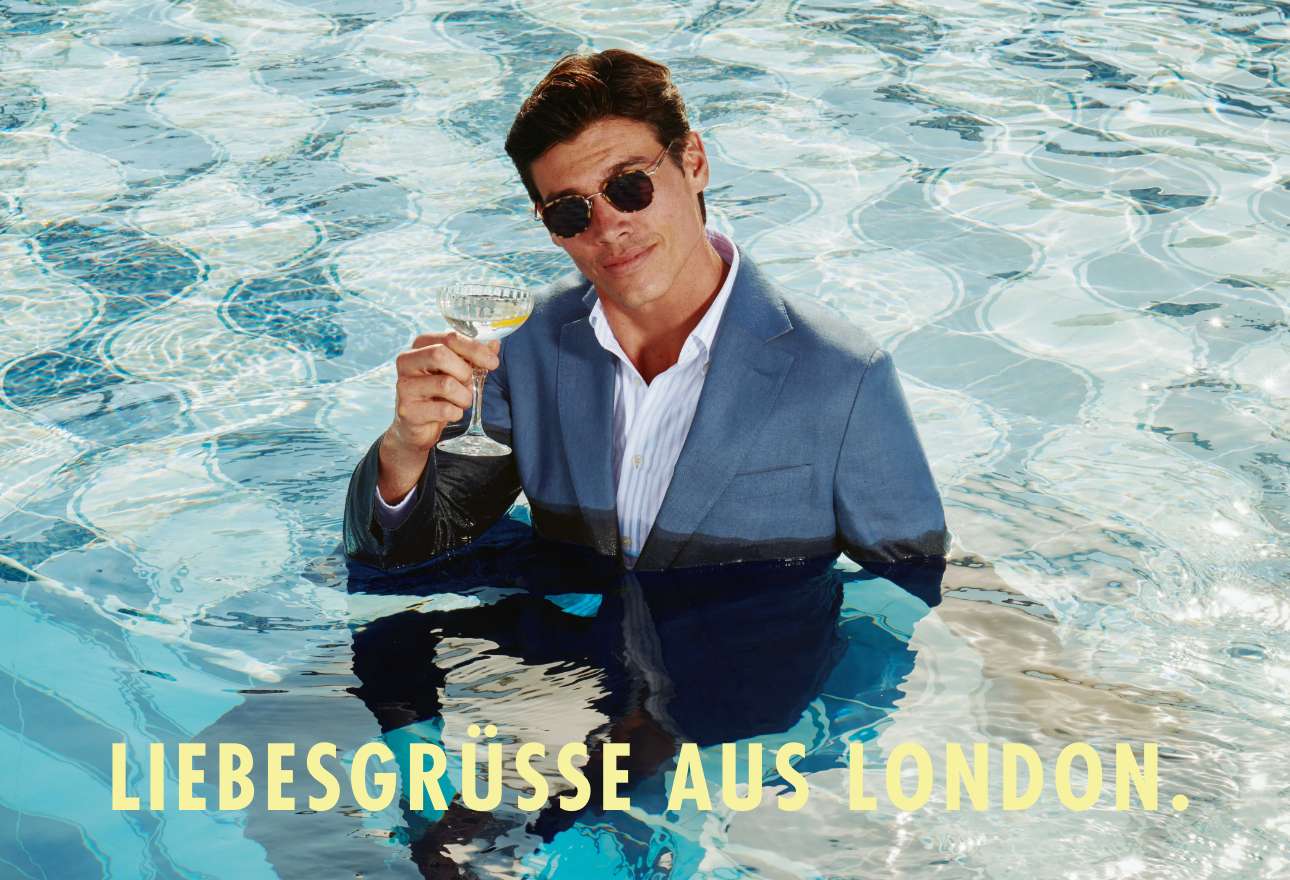Liebesgrüsse aus London.