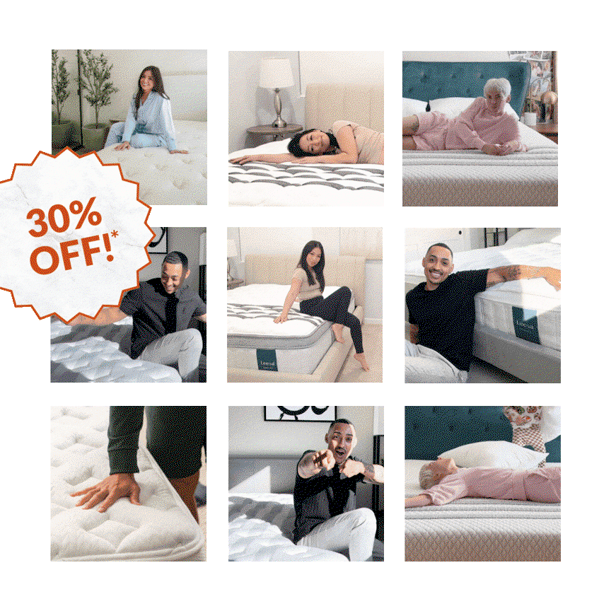 30% OFF!* AWARD-WINNING MATTRESSES