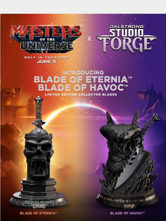 Masters of the Universe ™ x StudioForge™: NOW OPEN