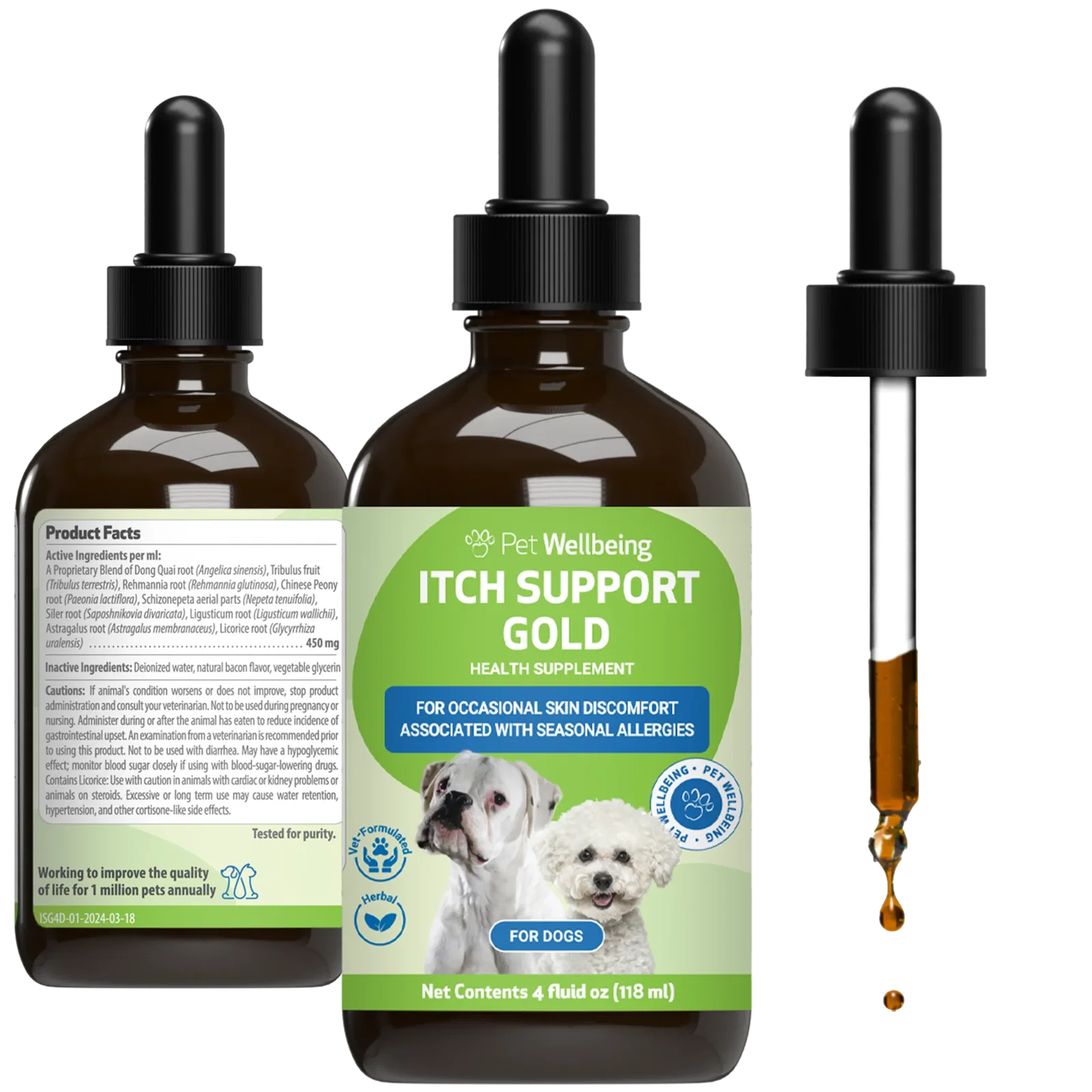 Image of Itch Support Gold - for Occasional Skin Discomfort in Dogs