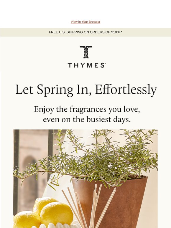 Simple Ways to Scent Your Spring