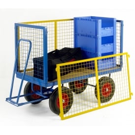 Turntable Trailer Truck  - MDF Deck & Mesh Sides 500kg, 750kg & 1000kg