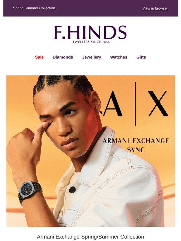 Just Landed: Armani Exchange