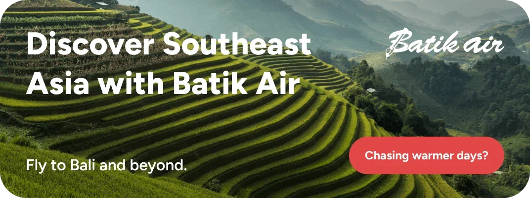 Southeast Asia sale on a field background