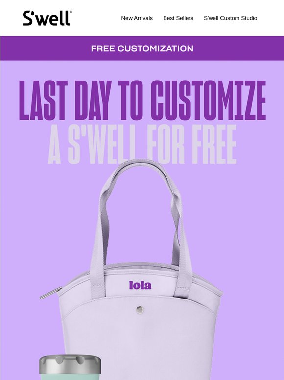 Last Chance To Get Free Customization