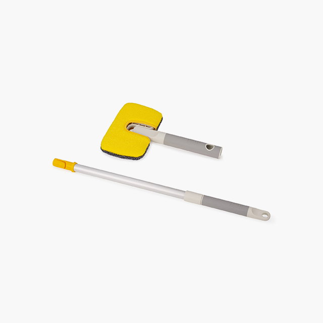 CleanTech™ 2-in-1 Surface Scrubber Tool with Extension Pole