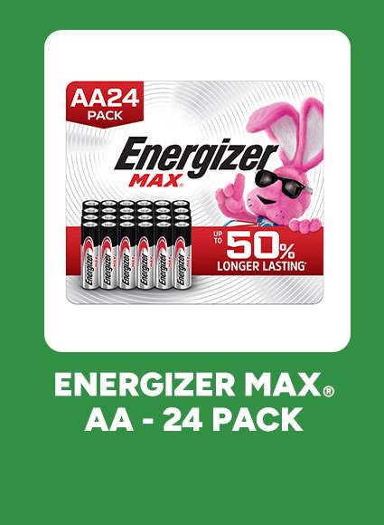 Energizer Max AA - 24 pack