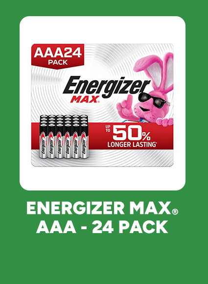 Energizer Max AAA - 24 pack
