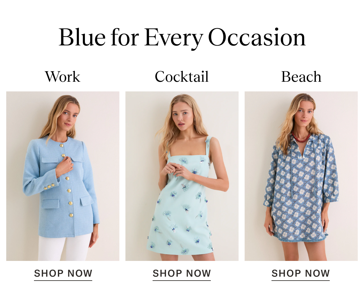 Blue for Every Occasion