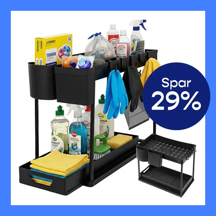 Kjøkkenorganisator for under vasken