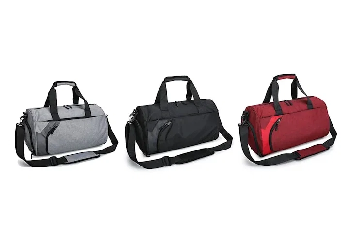 Multifunksjonell sportsbag med skofelt