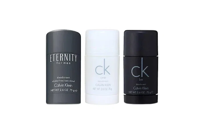 3-pack Calvin Klein Deostick (Eternity + CK One + CK Be 75ml)