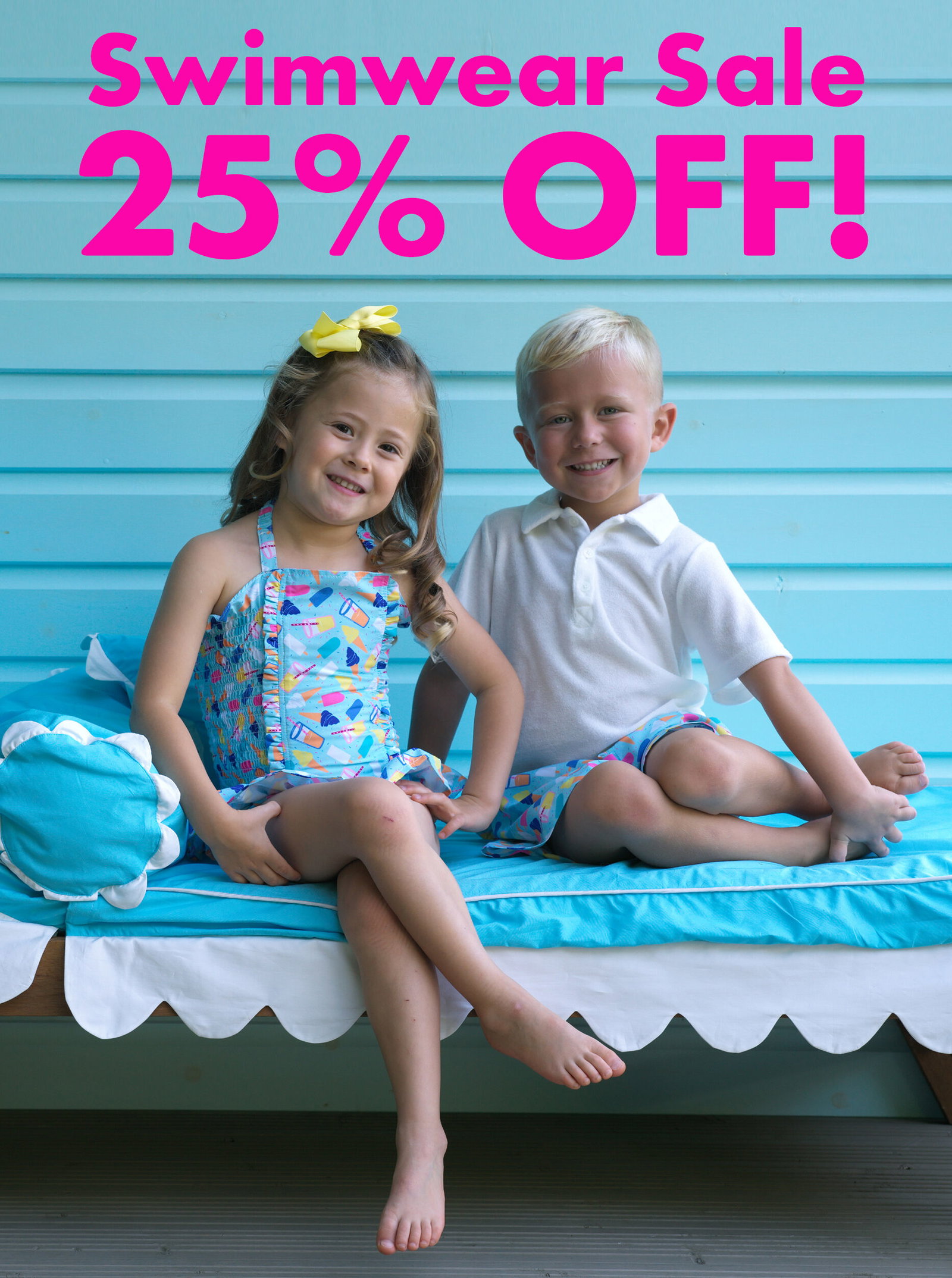 Sun and Swim 25% Off!