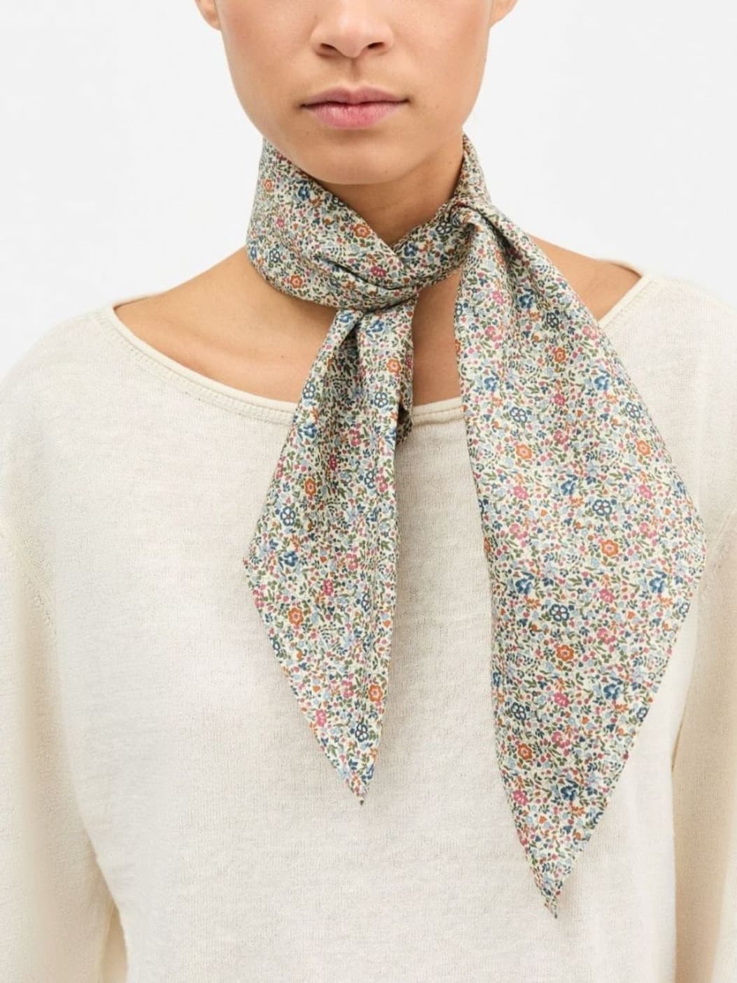 Hope Print Scarf - Flower SKALL STUDIO  Regular price£85.00