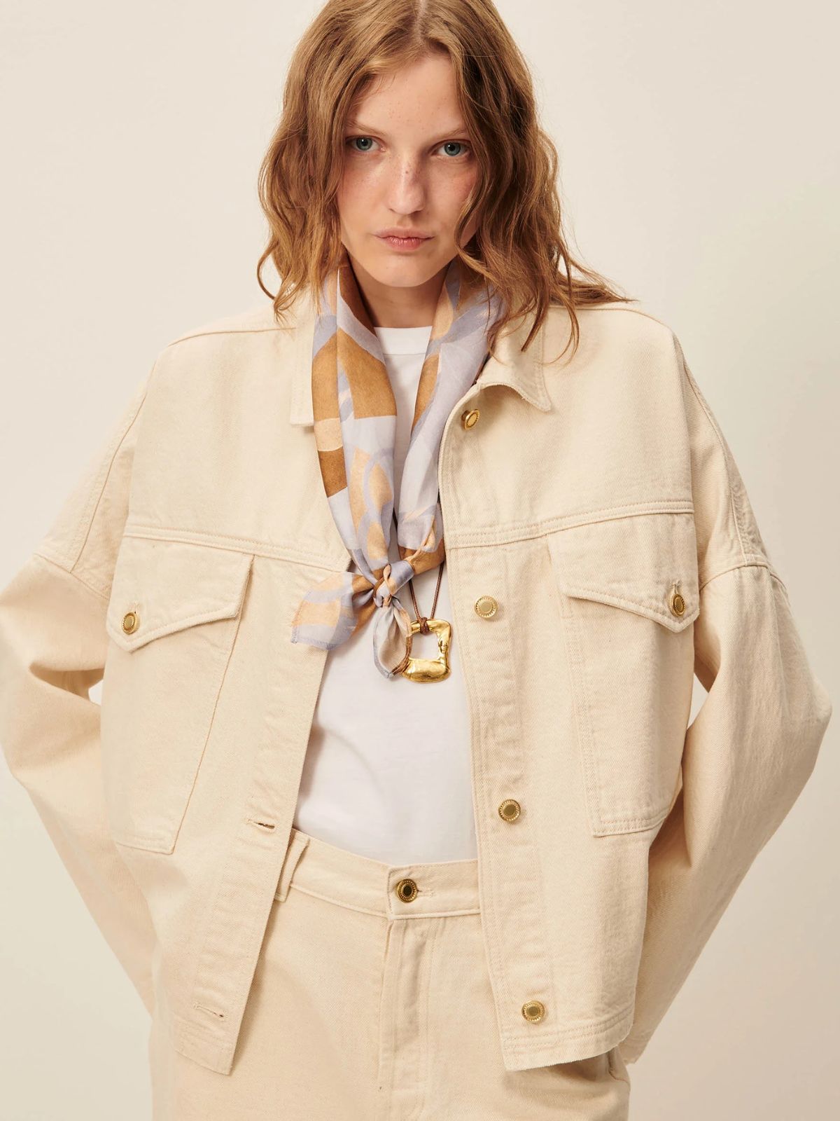 Midwest Jacket - Cream SESSUN  Regular price£225.00