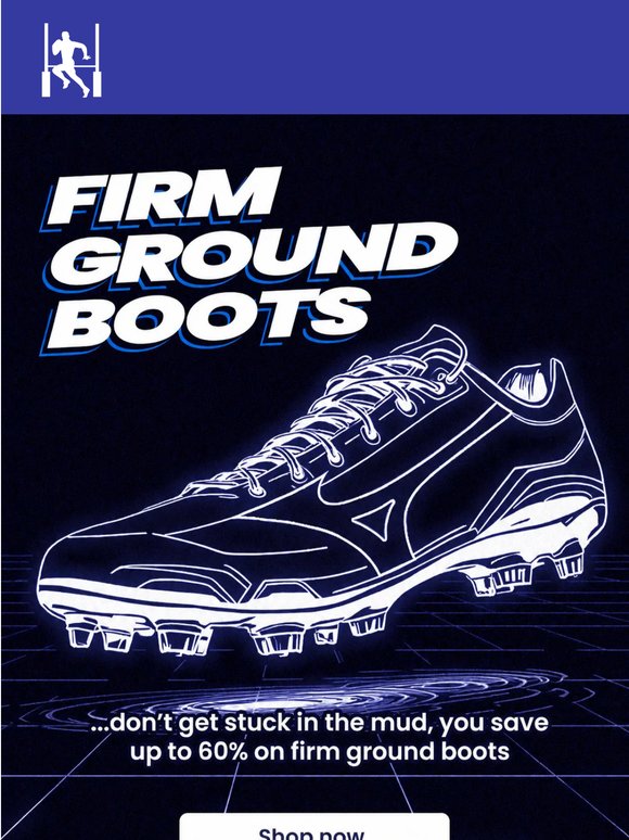 🏉 Up to 60% off Firm Ground Boots