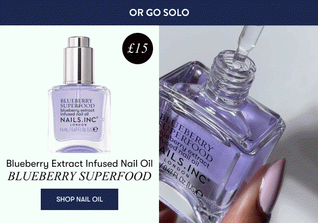 Shop Blueberry Superfood Nail Oil