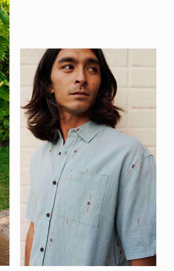 Male model in the Sparks Shirt