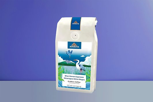 Image of Amrita Blue Heron Espresso Nicaragua Selva Negra