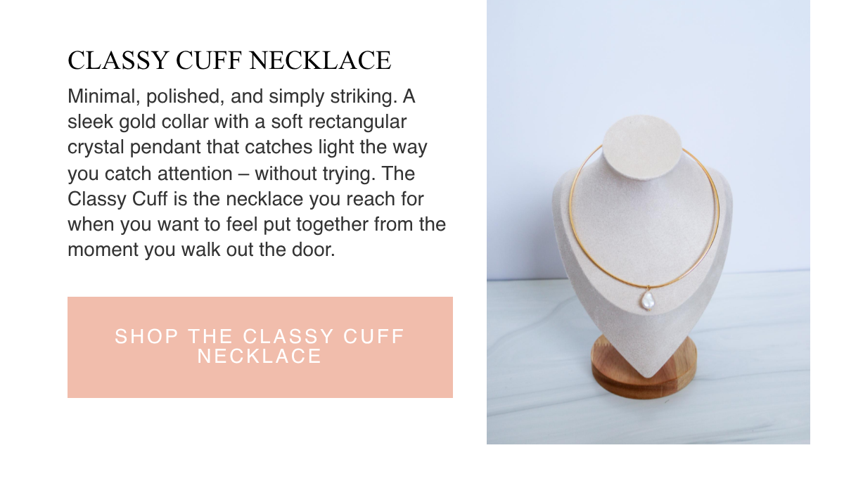 CLASSY CUFF NECKLACE