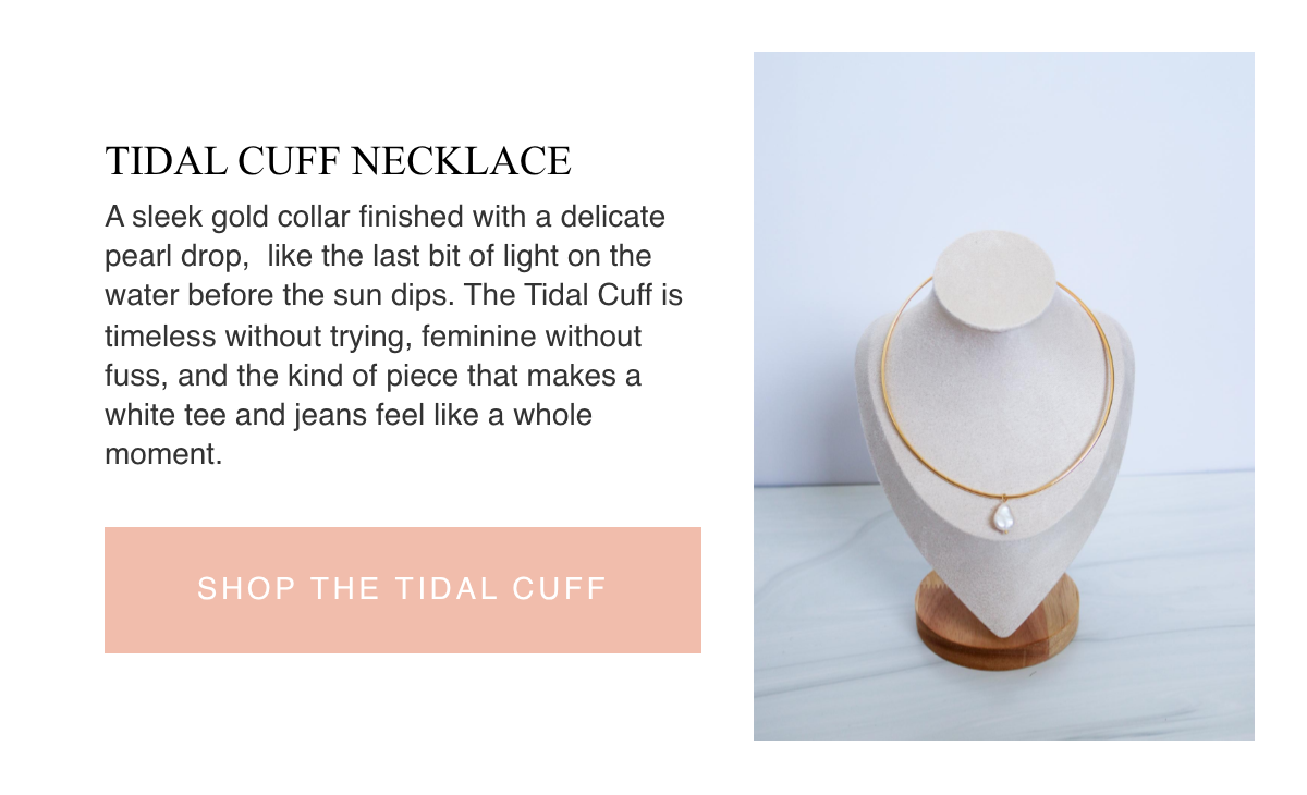 TIDAL CUFF NECKLACE