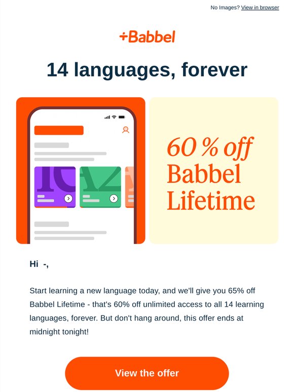 That extra pep in your step ➡️ 60% off a lifetime of learning!