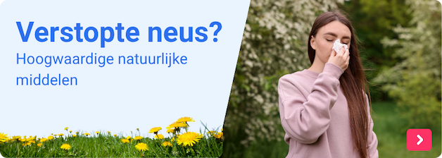 Natuurlijke middelen tegen een verstopte neus