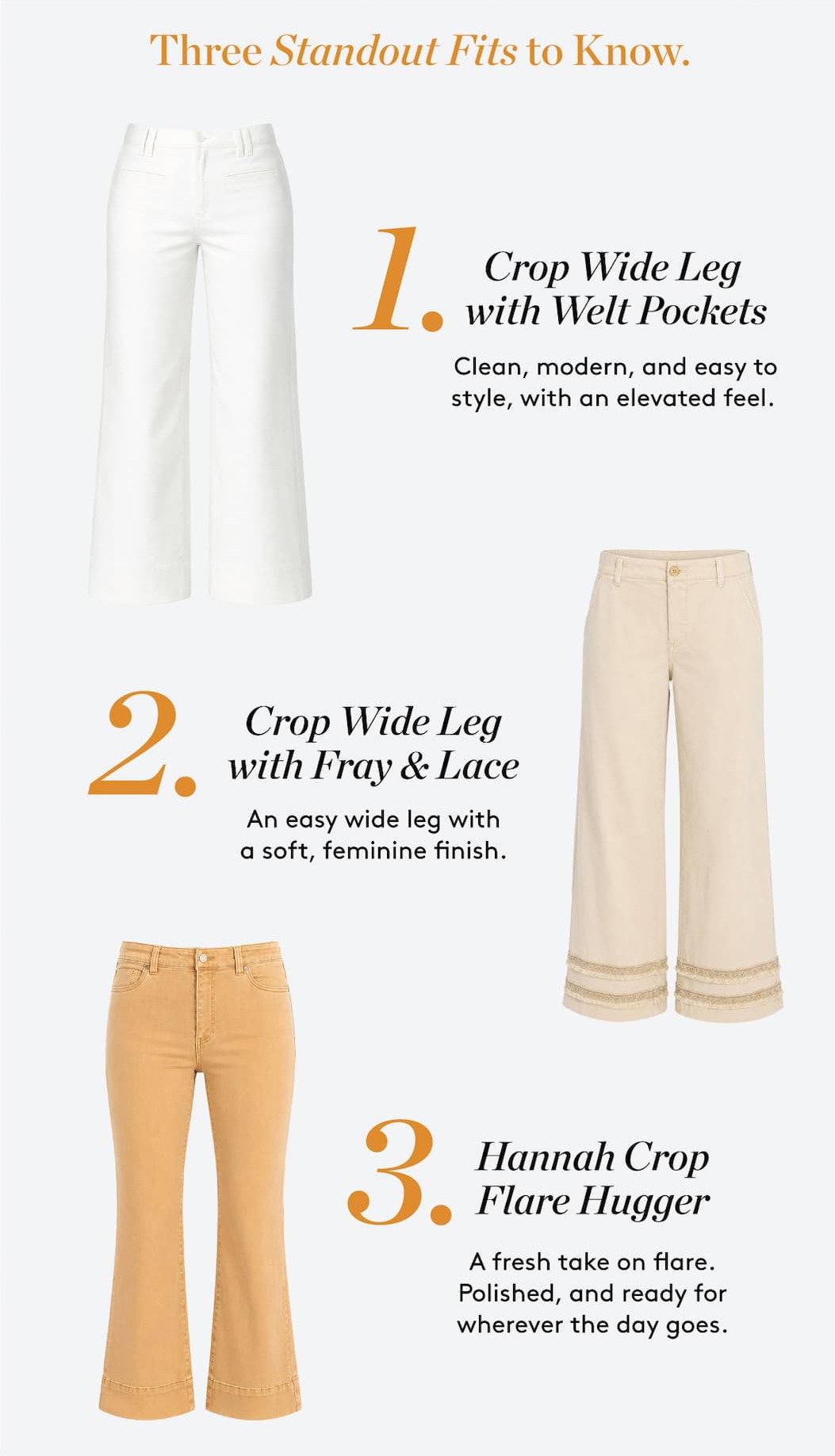 Three Standout Fits to Know.