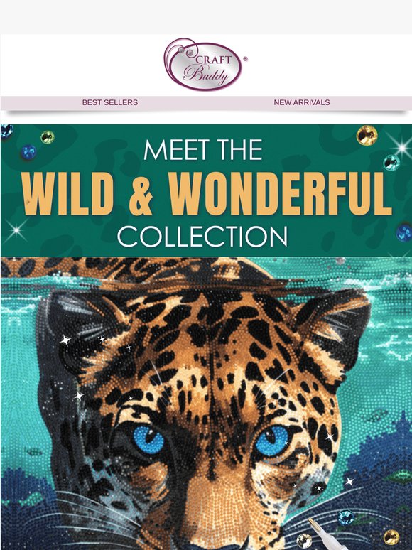 NEW! Crystal Art® Wild & Wonderful!