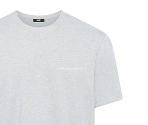 An image slice of a heather grey t-shirt