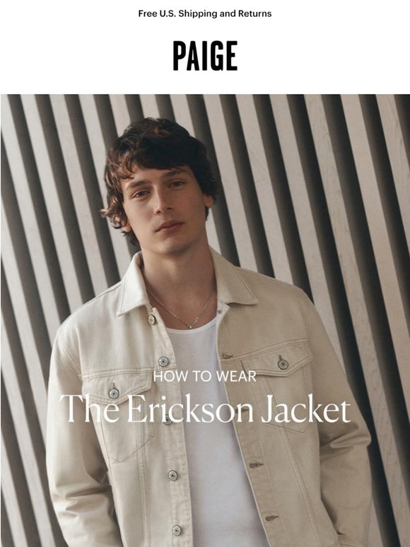How to Style: The Erickson Jacket
