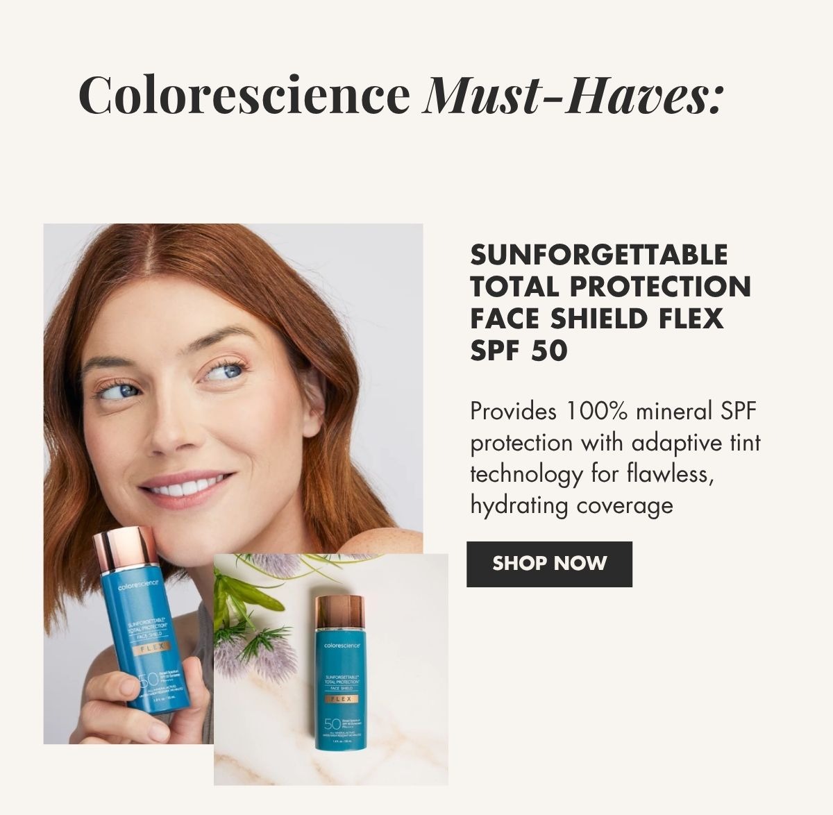 Colorescience - Sunforgettable total protection face shield flex spf 50
