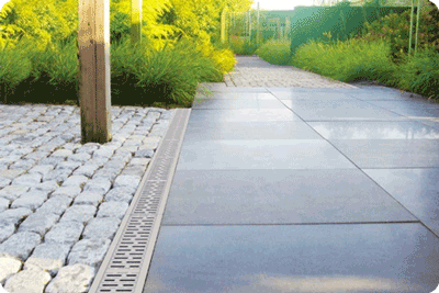 Channel drain