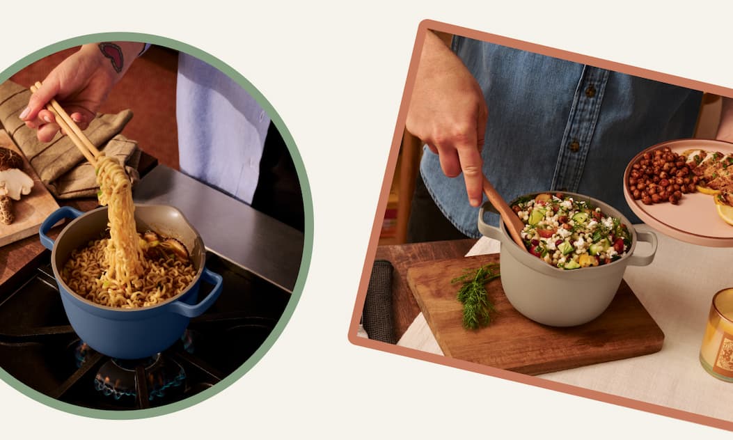 For personal bowls of ramen, queso for the potluck, your favorite chocolate ganache, and sides of couscous, pilaf, miso soup, and more.