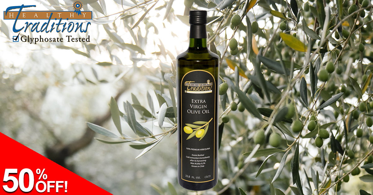 50% OFF Chilean Extra Virgin Olive Oil