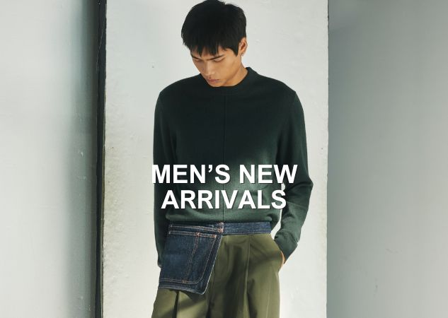 Shop the latest Men's Arrivals. Long lines. Plenty of monochrome. Simplicity with an edge