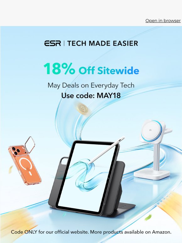 iPhone, iPad & MagSafe Accessories You’ll Love | ESR