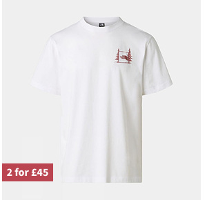 Camping Relaxed Graph T-Shirt