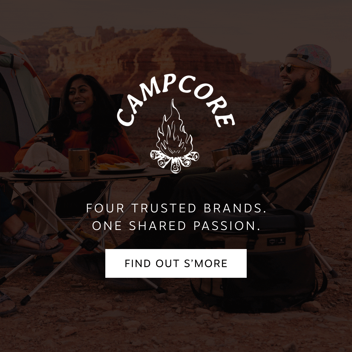 The Campcore Collection: four trusted brands, one shared passion | Find Out S'More