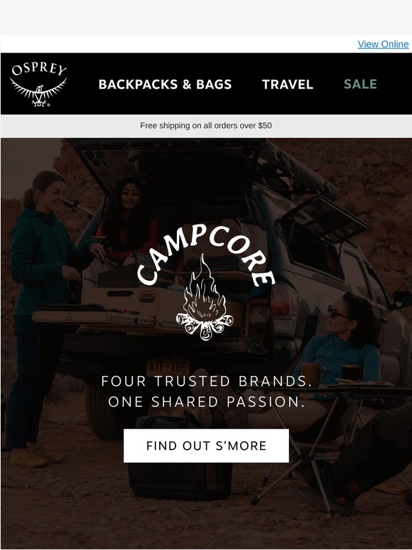 Campcore: coming soon to outfit your campsite 🏕️🔥