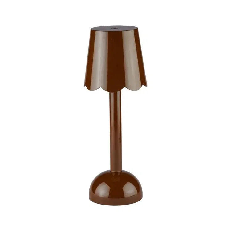Image of Chocolate Scallop Rechargeable LED Lamp